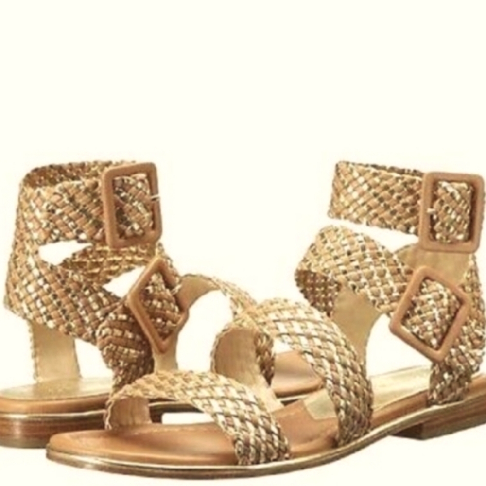 Donald Pliner Soft Leather weaved Sandals  Sale 30% off